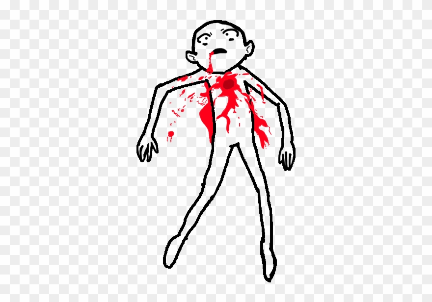 Dead Person Base By Marshmell - Dead Person Base Clipart