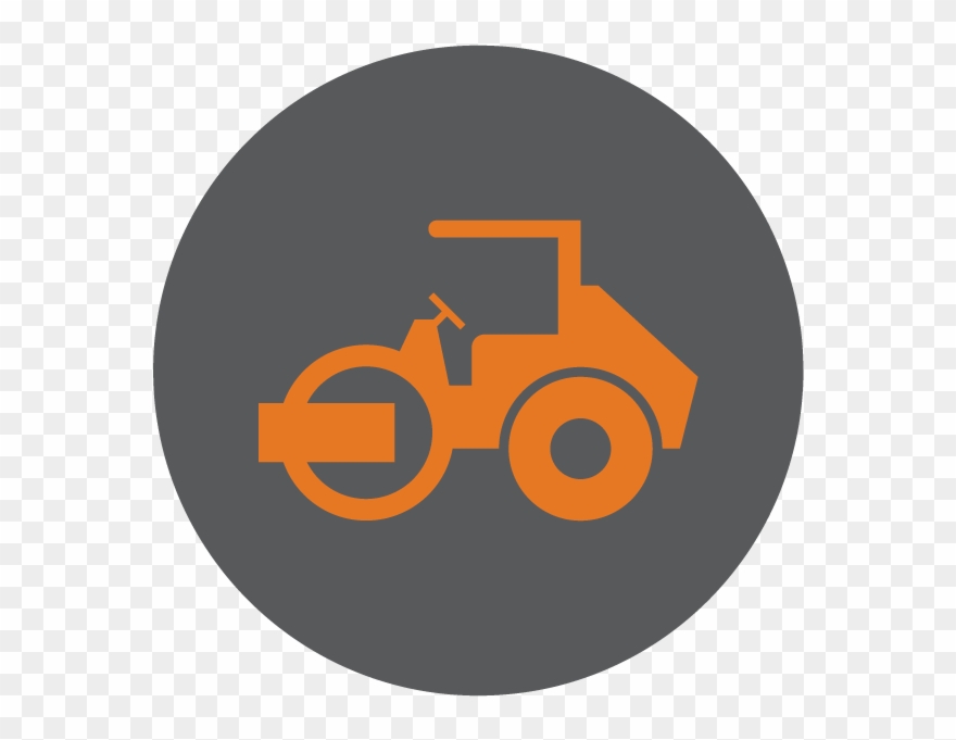 Paving-icon - Tractor Clipart