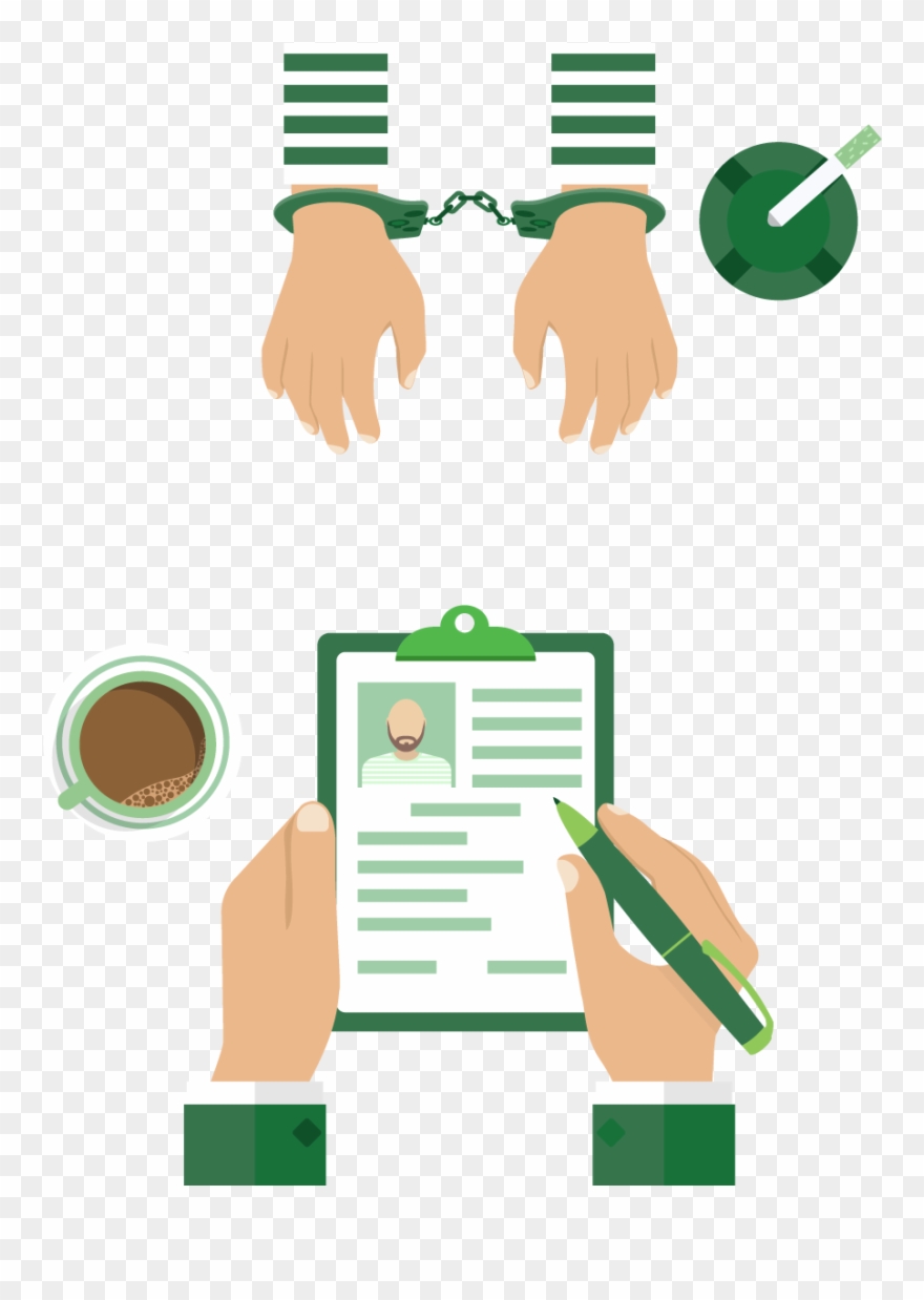 The Snappy Bail Process - Illustration Clipart