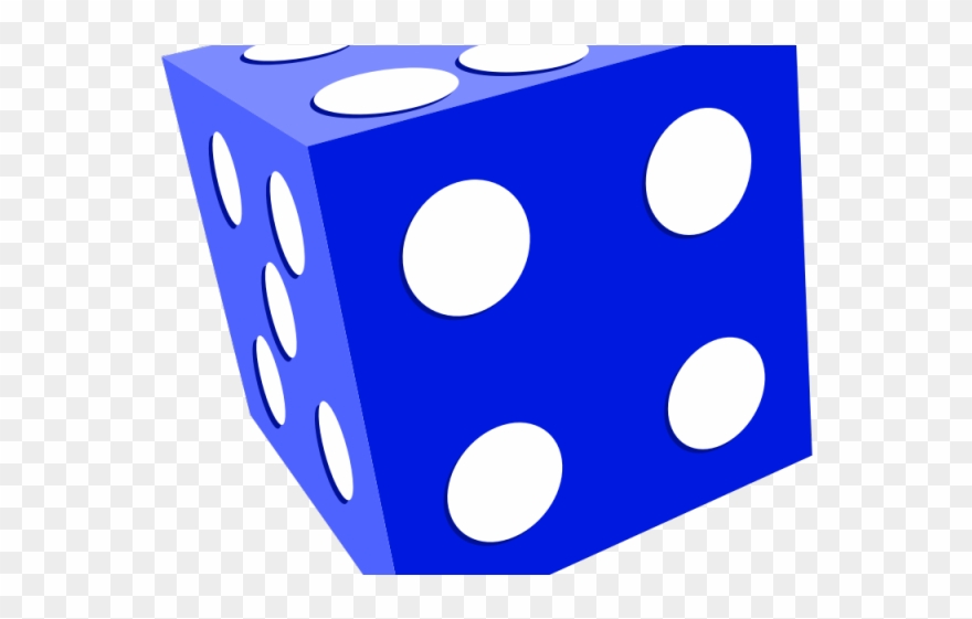 Playing Clipart Dice Game - Clip Art - Png Download