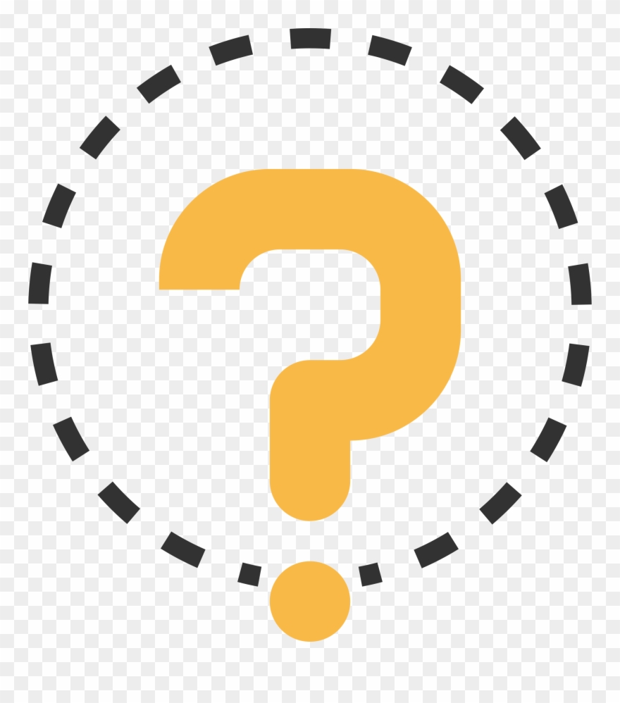 Big Image Png - Question Flat Icon Png Clipart