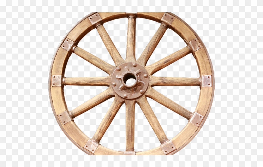 Wheel Rim Clipart Water Wheel - Wagon Wheel Vector - Png Download