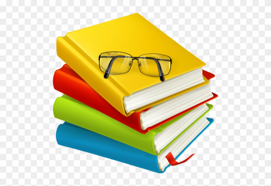 Tubes Livres / Parchemins Pile Of Books, Paper Design, - Educational Border Design Clipart