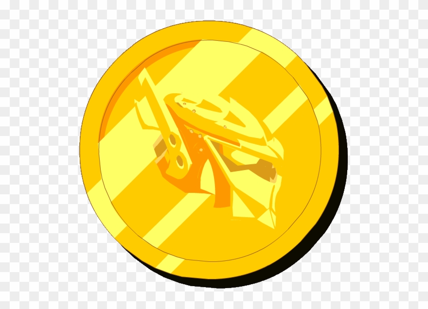 Golden Token - Token Png Clipart