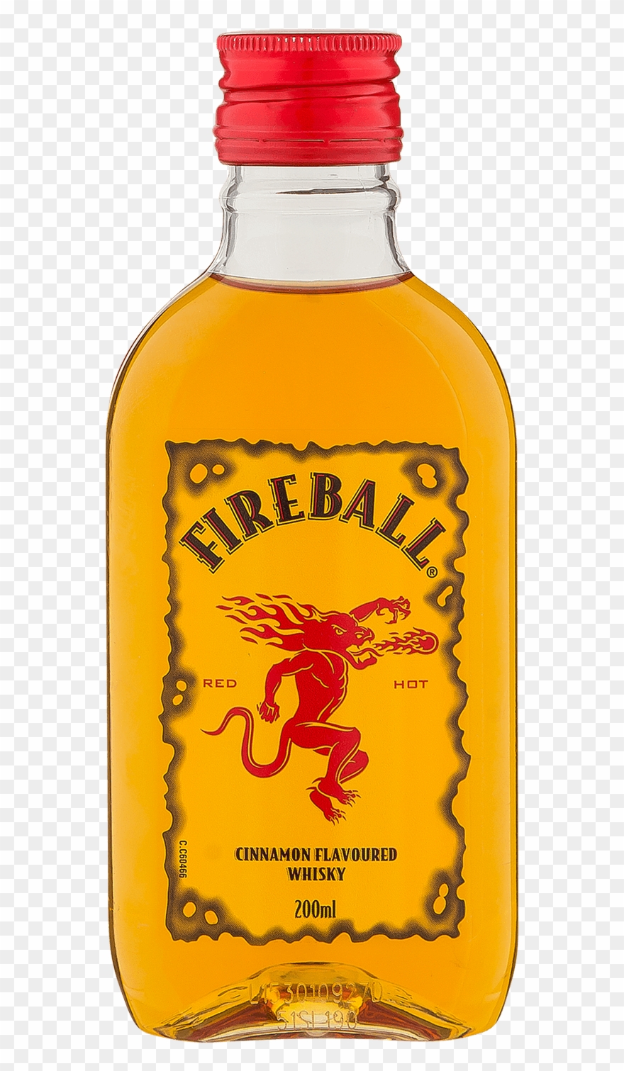 Cinnamon Value Cellars - Fireball Cinnamon Whisky 200ml Clipart