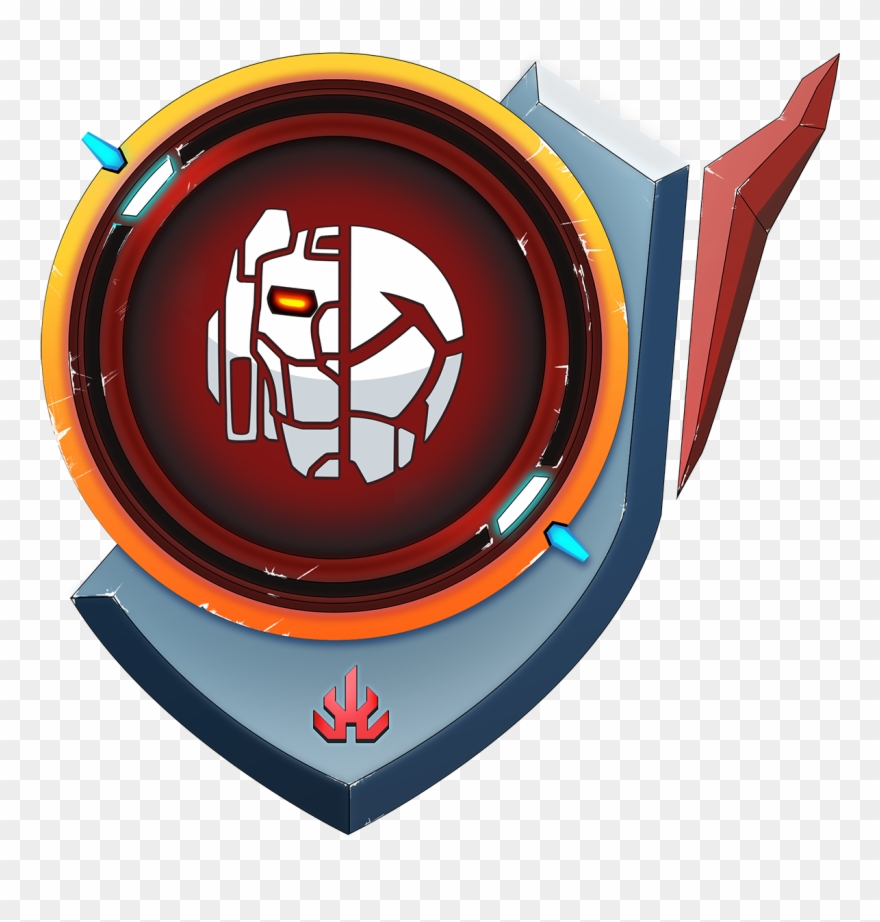 Red Lion Badge - Voltron Black Lion Badge Clipart