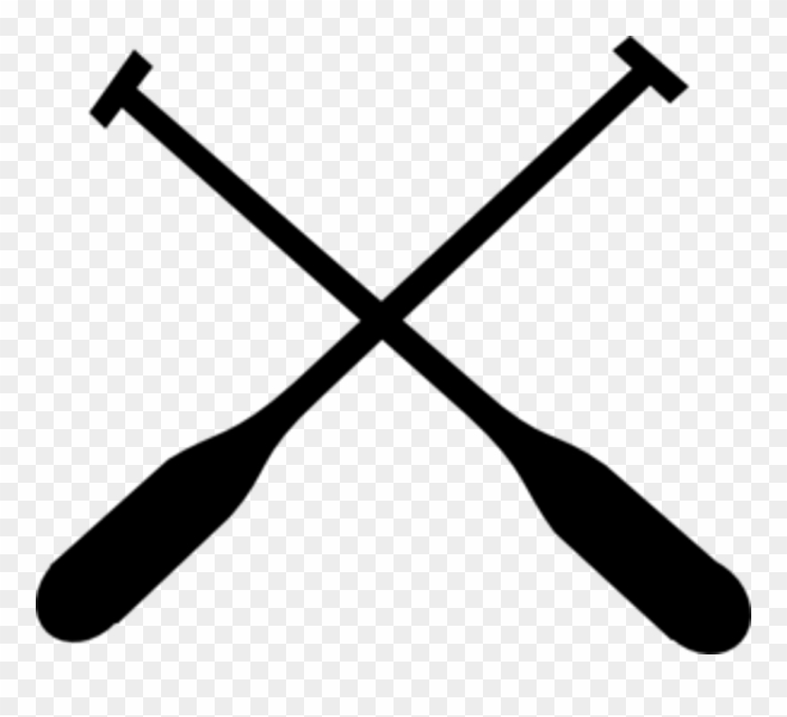 Dragon Boat Paddle Design Logo Clipart