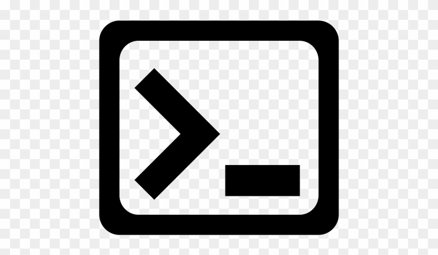 High Contrast Utilities Terminal - You Tube Video Icon Clipart