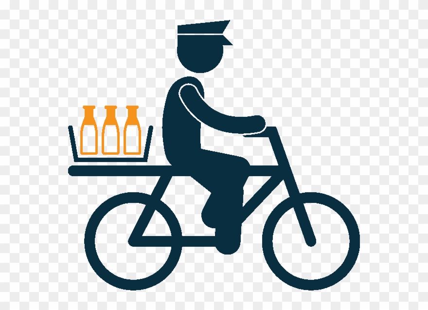 Milk - No Bicycle Riding Sign Clipart