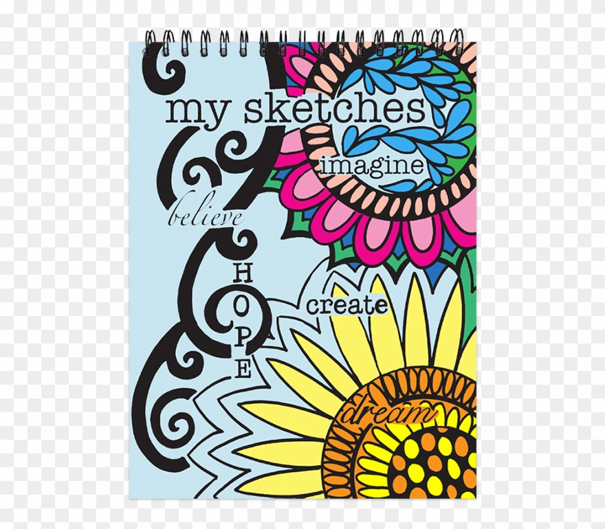 Graphic Freeuse Library My Sketches X Hardcover Spiral - Work Experience Clipart