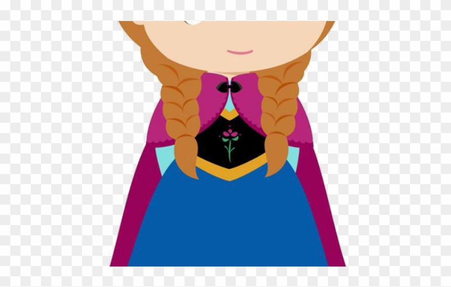 Super Girl Clipart Bravery - Anna Frozen Cute Png Transparent Png