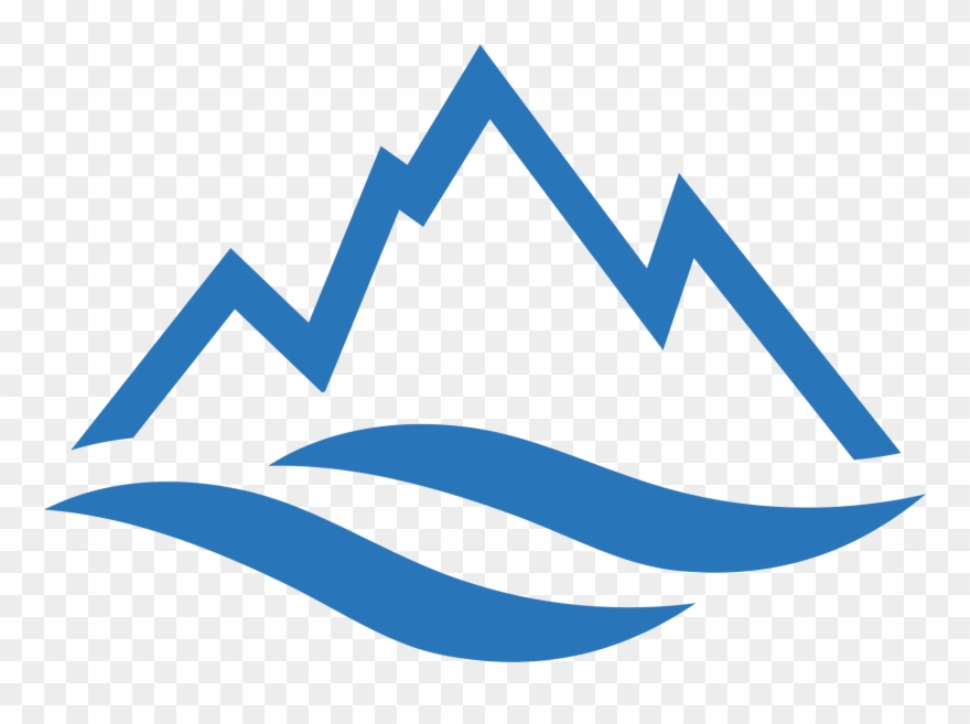 Icon Mountain Water Clipart