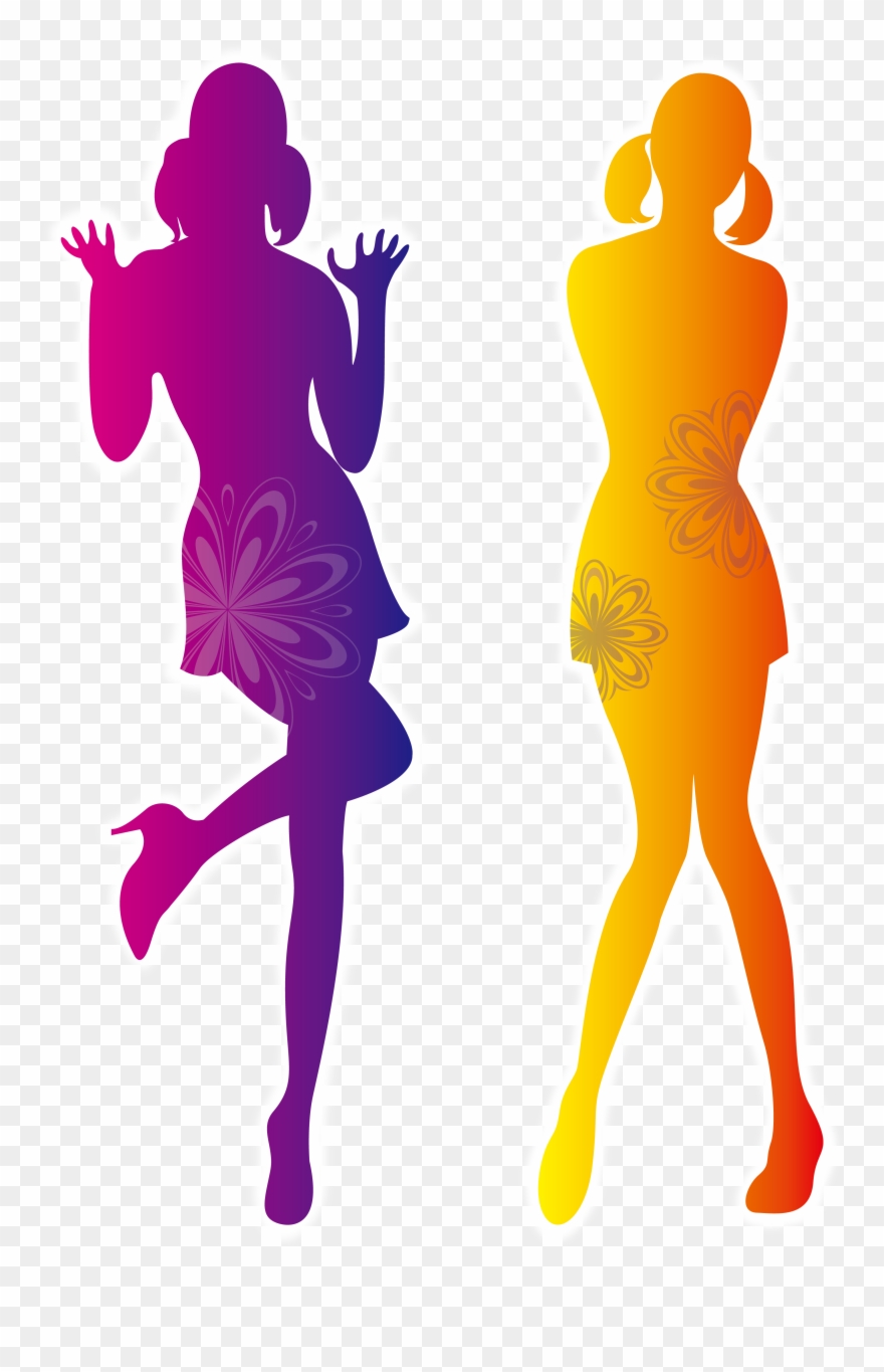 Banner Black And White Download Fashion Silhouette Clipart