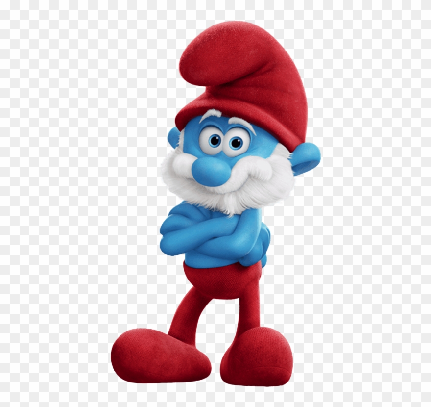 Free Png Papa Smurf Png - Smurfs The Lost Village Papa Smurf Clipart