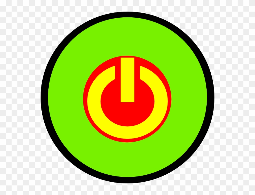 On Button By Yuri Baluyot Svg Clip Arts 600 X 593 Px - Png Download