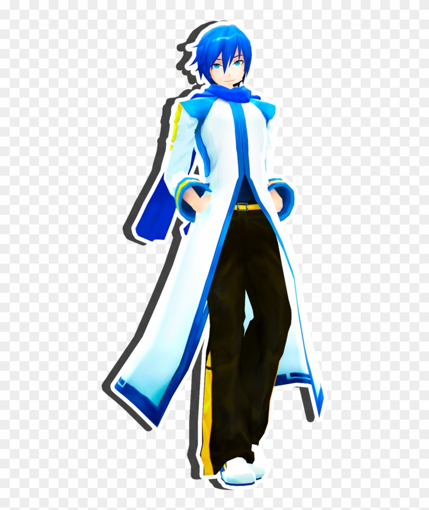 Kaitoshion Vocaloid Caloid Kaito Te Amo Mi Conejito - Illustration Clipart