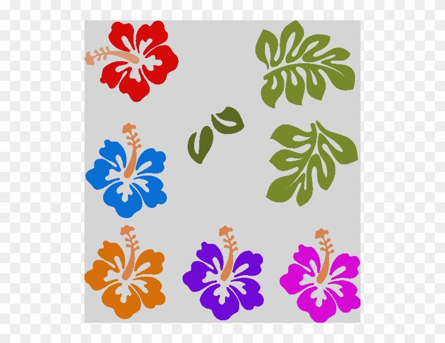 Hawaiian Flowers Clipart - Png Download