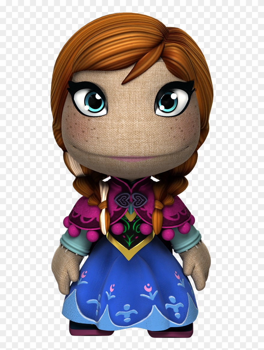16 24 23 369 Annafront - Little Big Planet Disney Princess Clipart