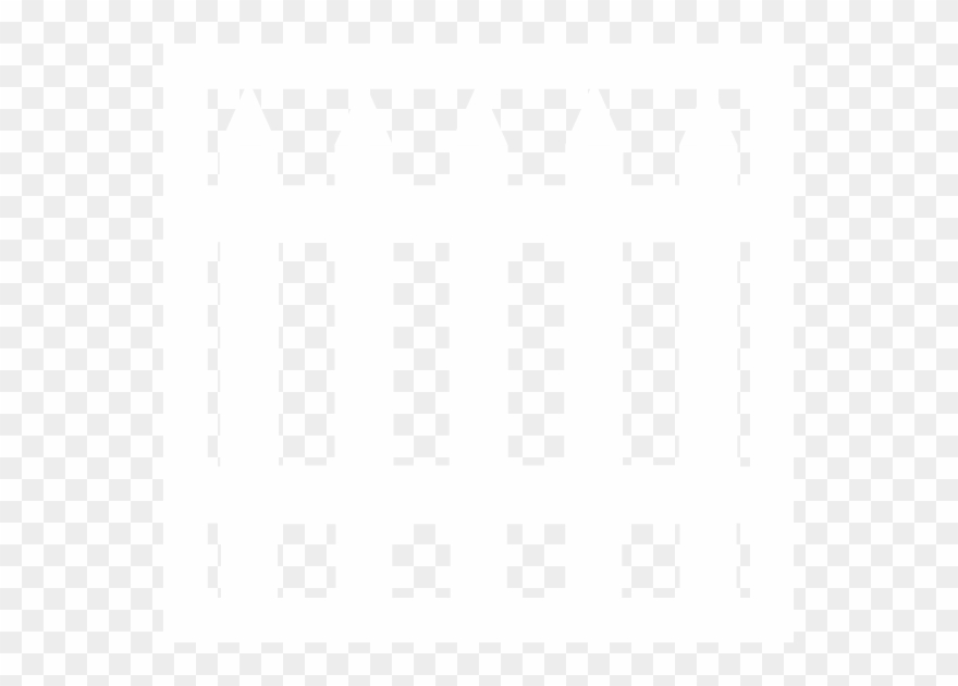Picket Fence Png - Ornamental Short Picket Fence Clipart