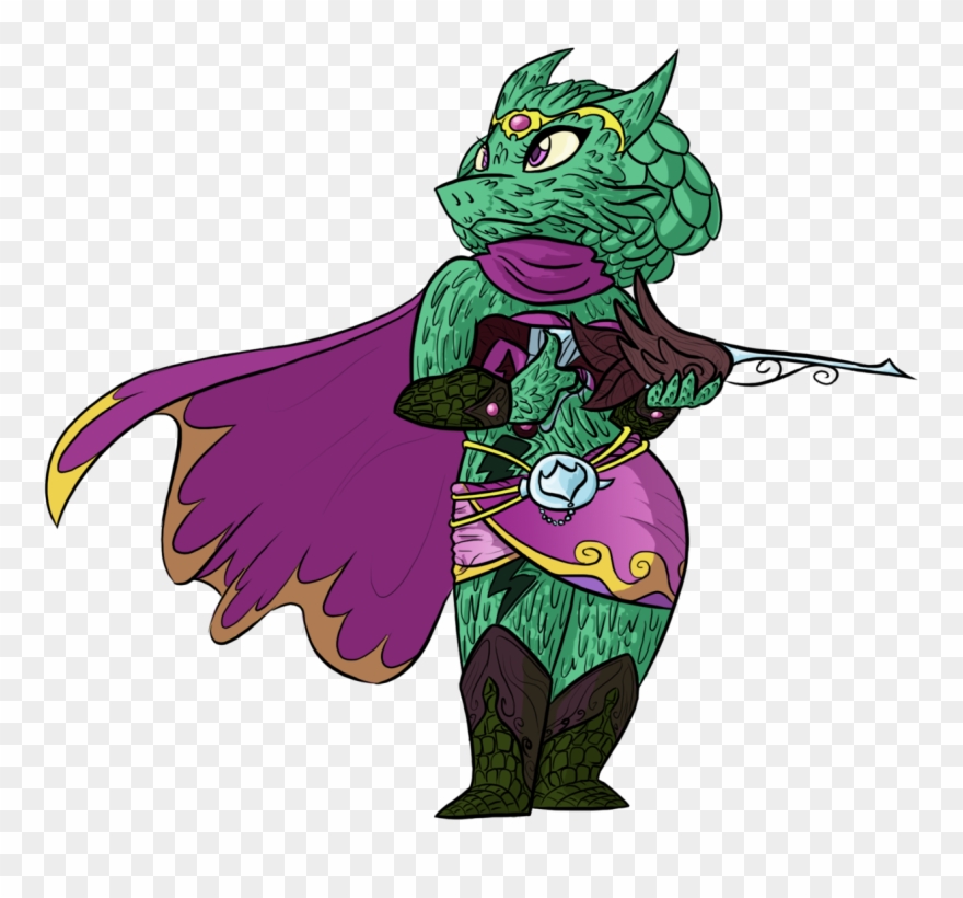 Gnomish, Half-dragon Feyzersmith - Cartoon Clipart