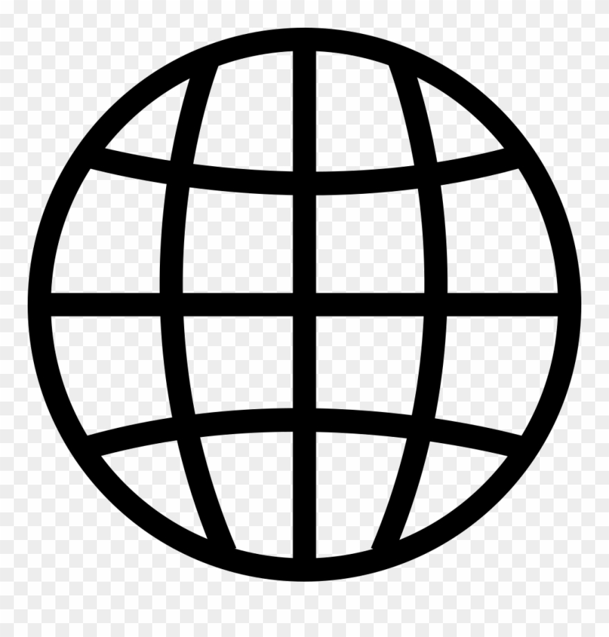 980 X 980 1 - Globe Grid Png Clipart