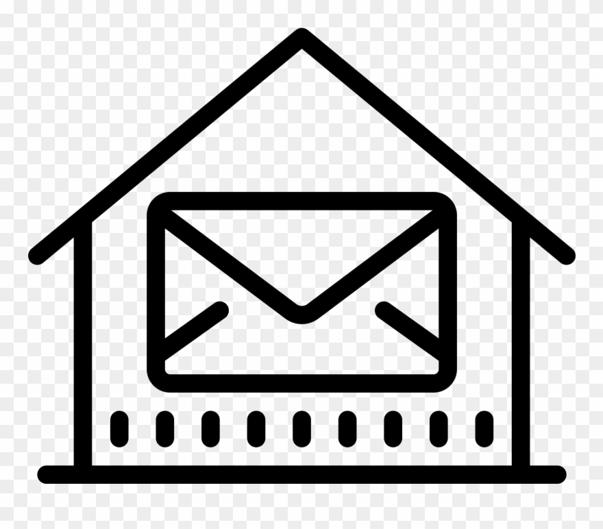 Oficina Postal Icon - Post Office Icon Clipart