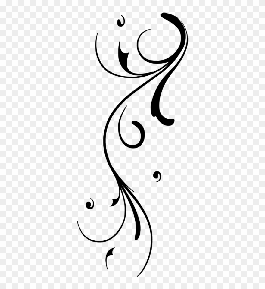 Free Png Swirl Line Design Png Png Image With Transparent - Black Swirls Transparent Background Clipart