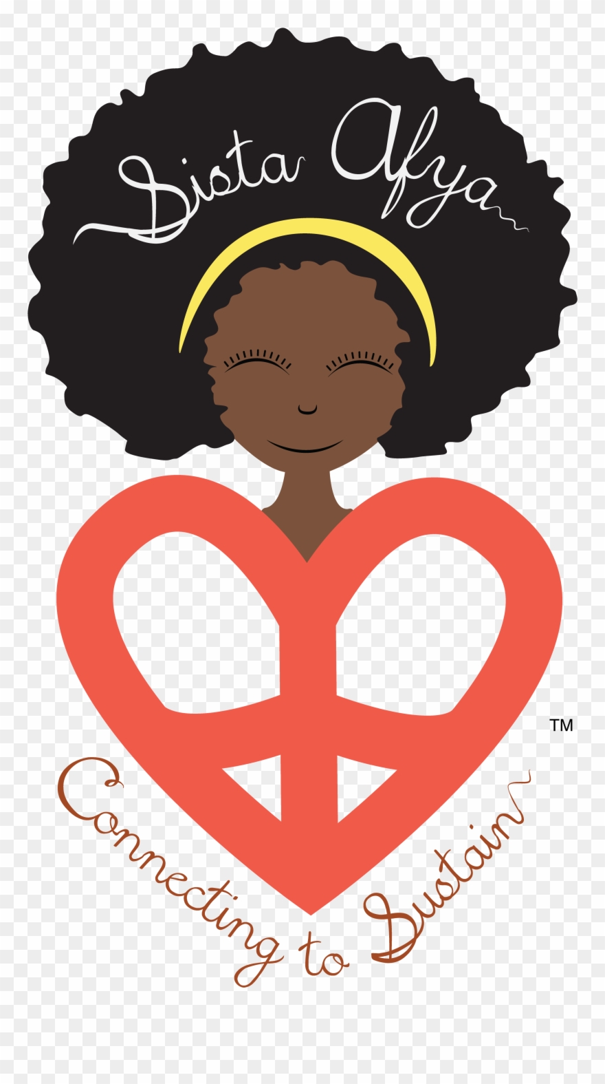 Sista Afya - Afro Clipart