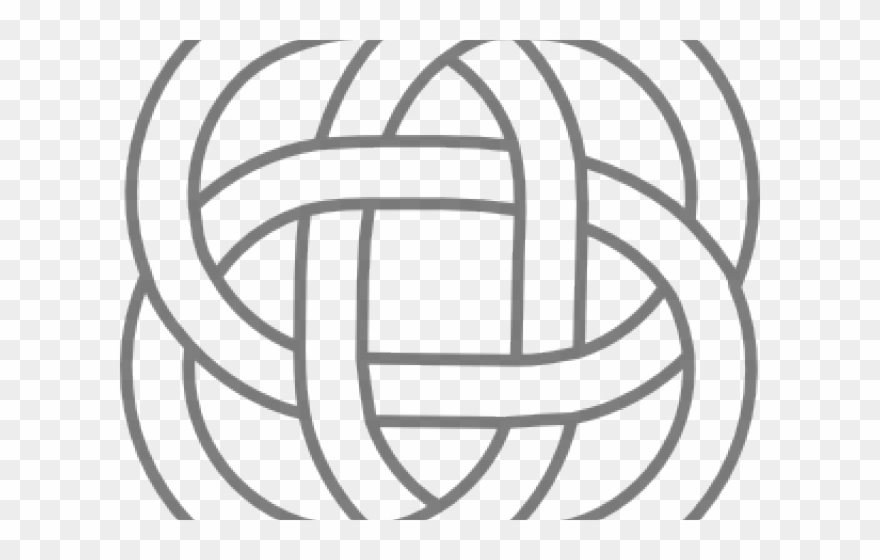 Celtic Knot Clipart Easy - Simple Celtic Patterns - Png Download