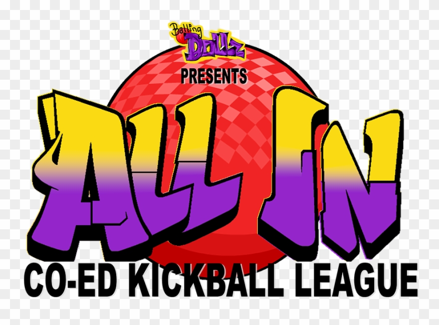 Balling Dollz Kickball League - Dodgeball Clipart