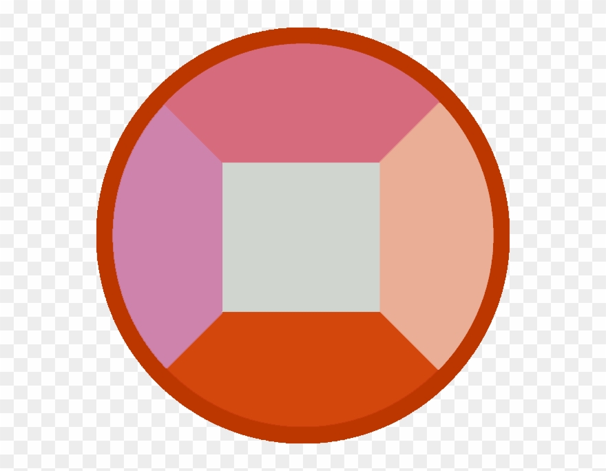 Gemstone Clipart Orange Gem - Png Download