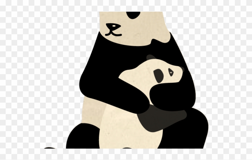 Rare Clipart Panda Habitat - Illustration - Png Download