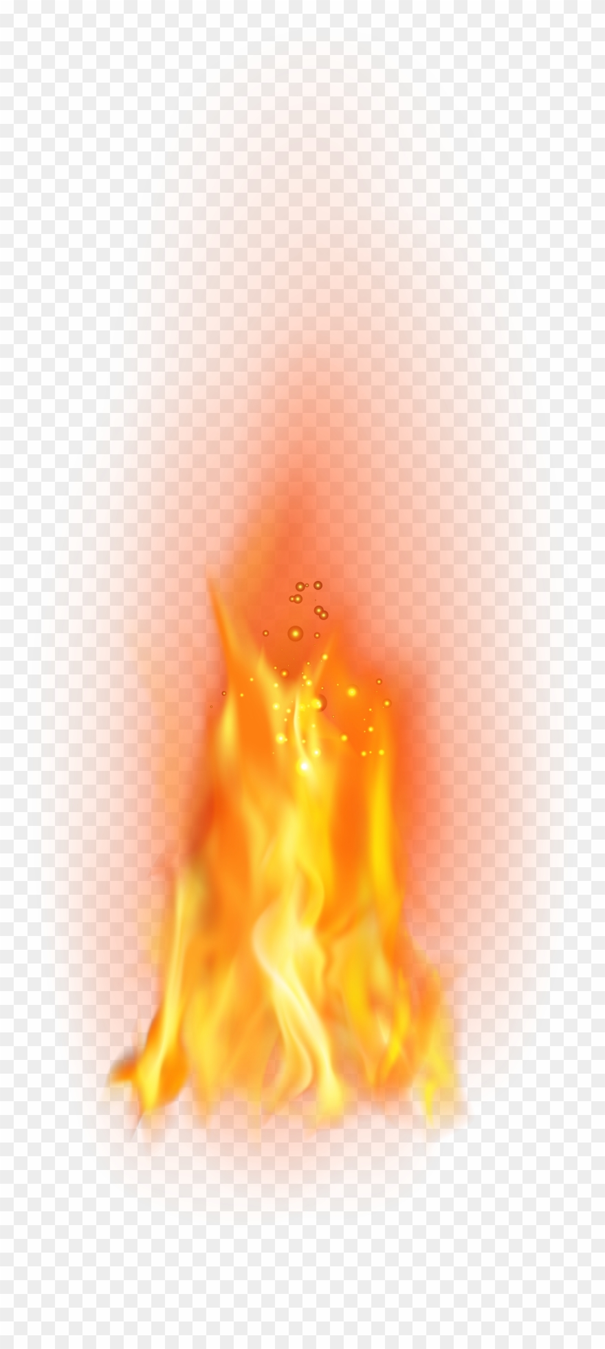 Fire Transparent Image - Flame Clipart