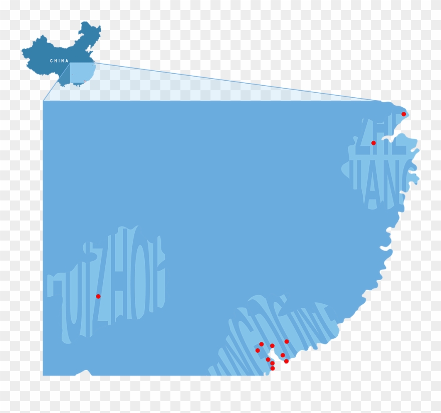 China Map For Gtr (b) Clipart