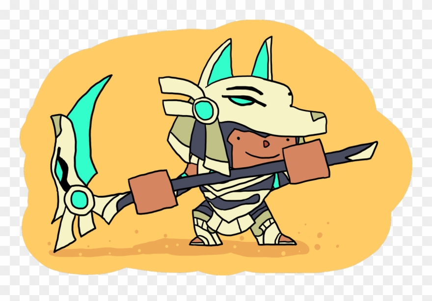 Clunse, Year Of The Bungis On Twitter - Brawlhalla Mirage Anubis Clipart
