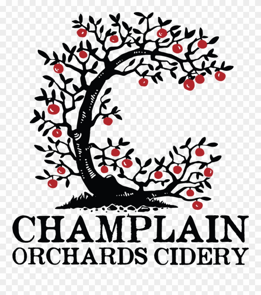 Cidery Logo Vertical Nobanner - Champlain Orchards Cider Clipart