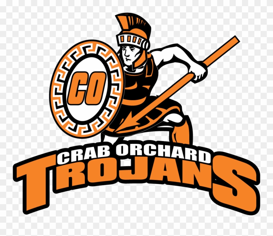 Crab Orchard Trojans Logo Clipart