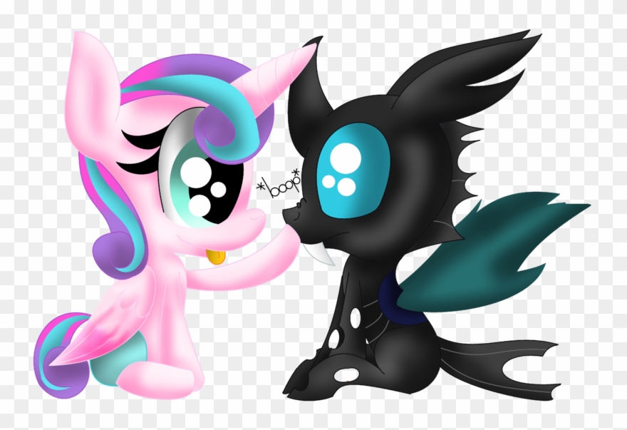 Source - Flurry Heart And Changeling Clipart
