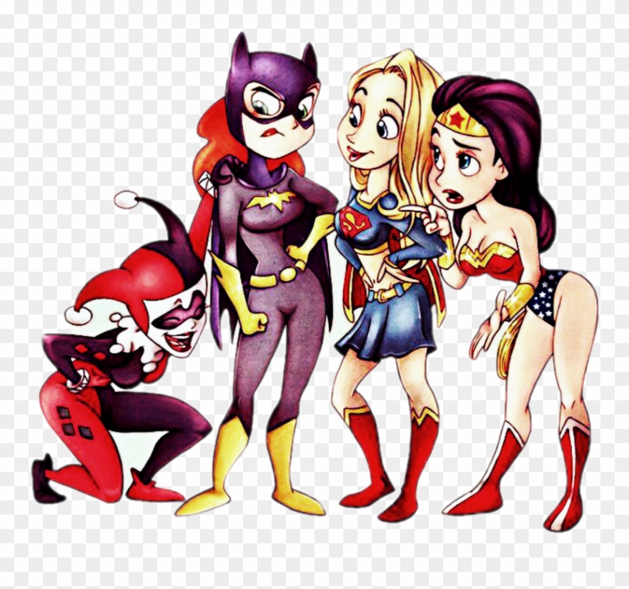 Heroina Sticker - 3d Art Erotica Super Woman In Peril Clipart