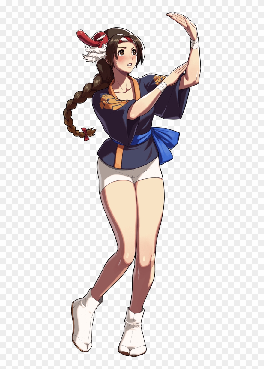 Yuri Sakazaki Snk Heroines Costume Tengu Mask - Snk Heroines Tag Team Frenzy Yuri Clipart