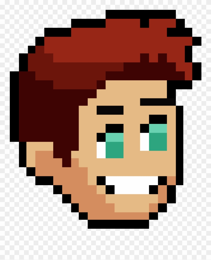 Male Swoop Brunette Hair - Pokemon Master Ball 8 Bit Clipart