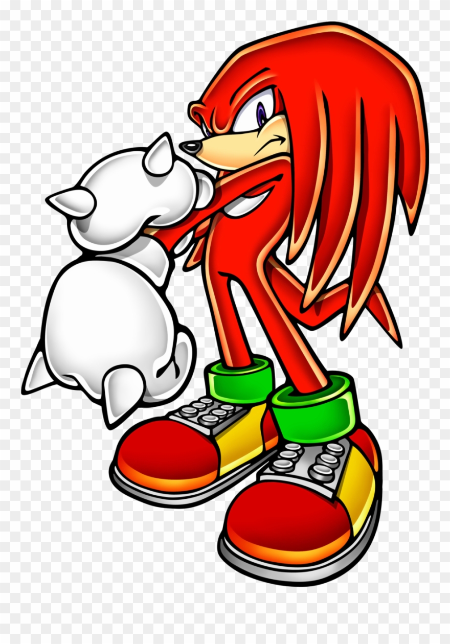 Sonic The Hedgehogverified Account - Sonic Adventure 2 Knuckles Clipart