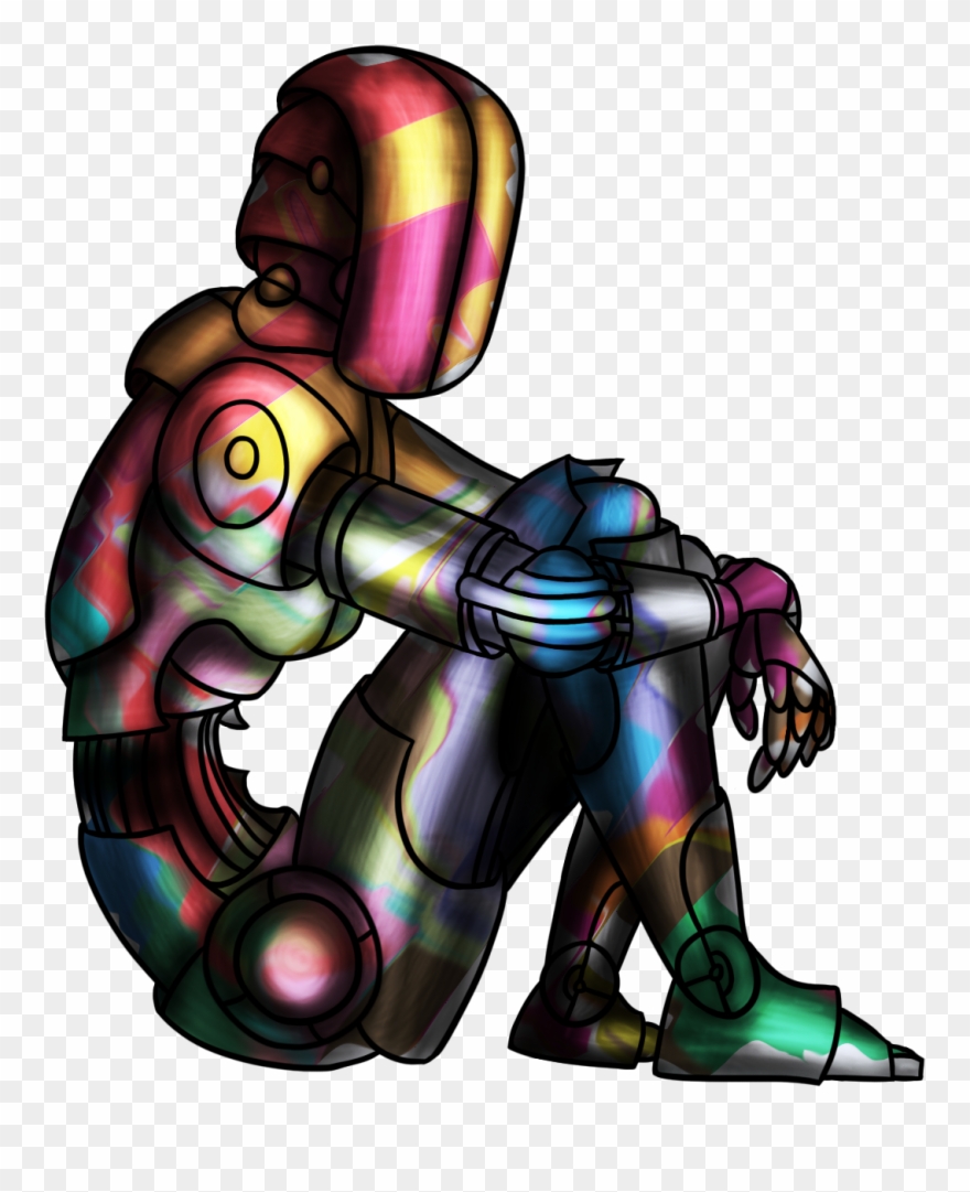 Clip Art Freeuse Old Movie Rainbow Robot By Shyfts - Png Download