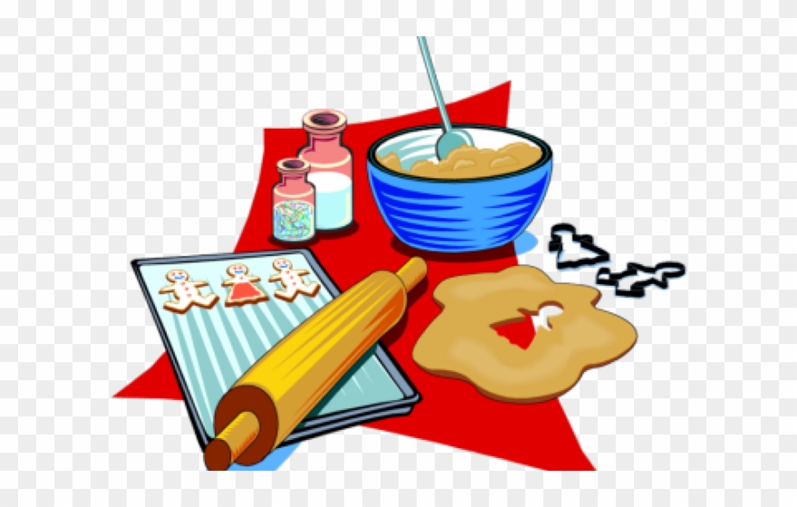Oven Clipart Baker Oven - Making Gingerbread Cookies Clip Art - Png Download