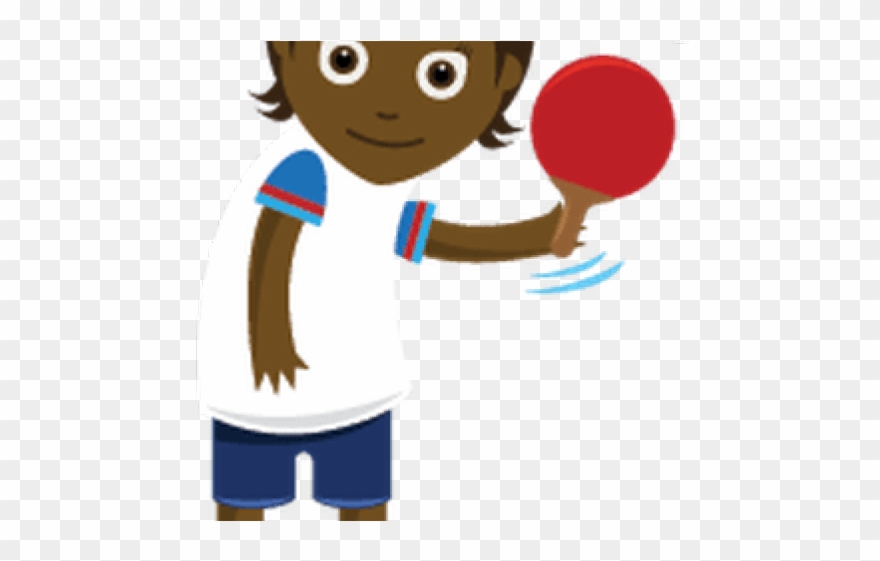 Ping Pong Clipart Child - Png Download