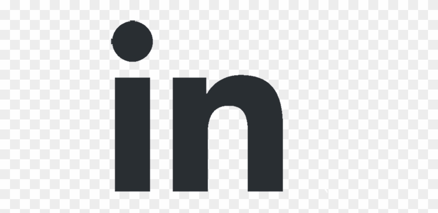 Follow Us On Facebook Follow Us On Linkedin - Linkedin Icon Png Black Clipart