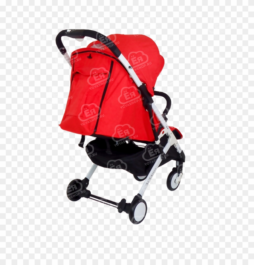 Детская Коляска Yoya Plus Красная Фото - Baby Transport Clipart
