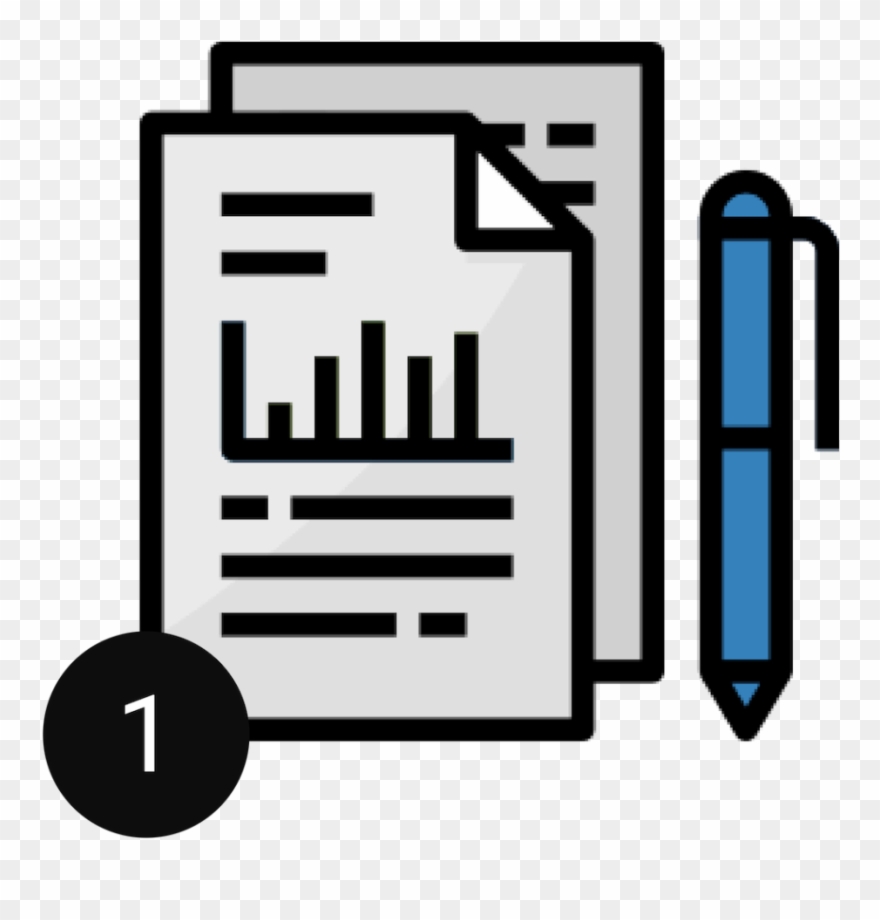 1-3 - Handout Icon Clipart