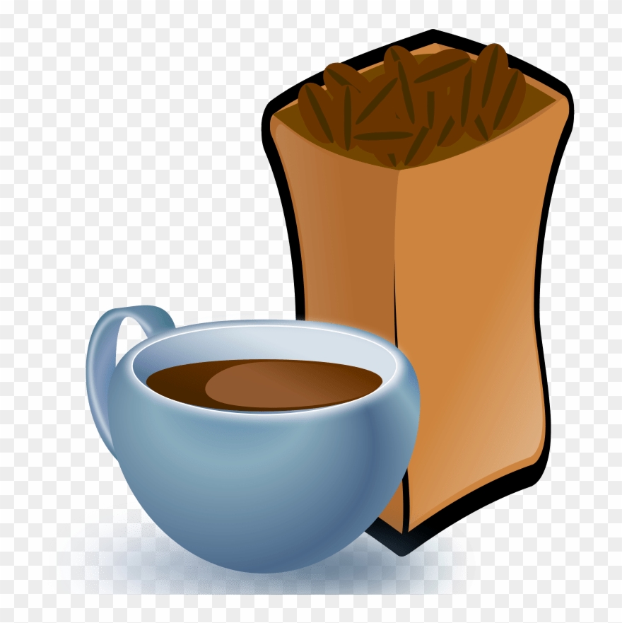 Cafe Clip Art - Coffee Beans Clip Art - Png Download