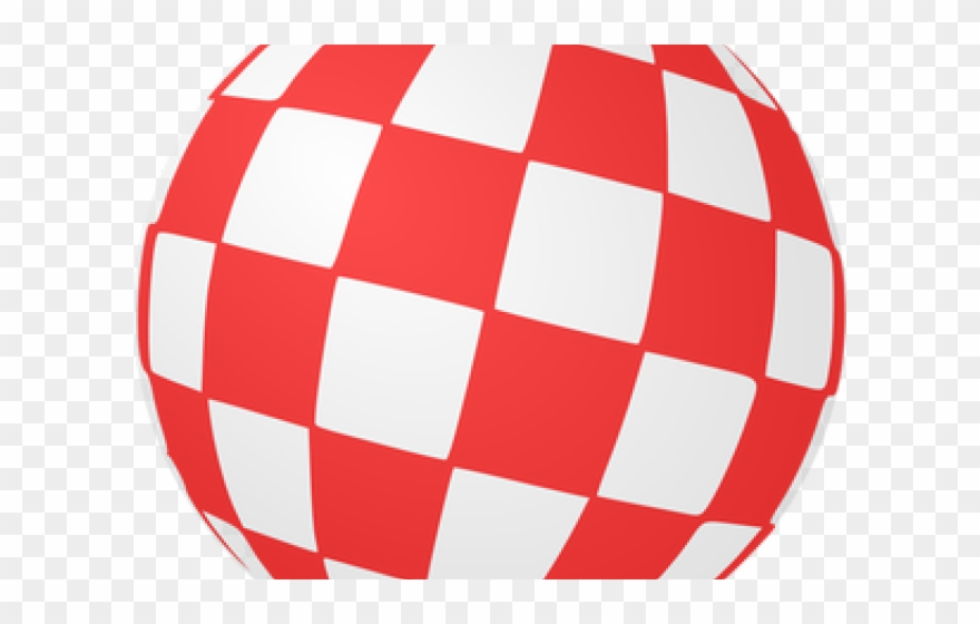 Checkerboard Clipart Race Line - Amiga Ball - Png Download